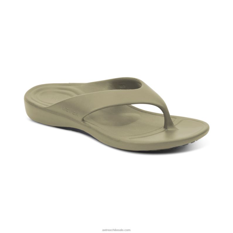 hombres ejército Aetrex flips ortopédicos maui 2TB4B328