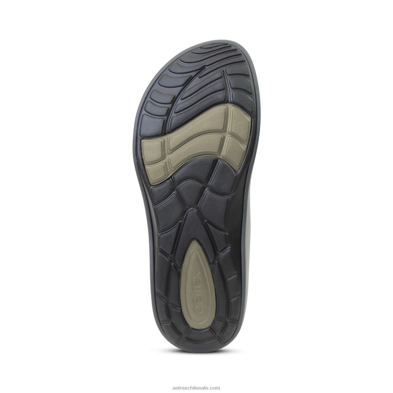 hombres ejército Aetrex flips ortopédicos maui 2TB4B328