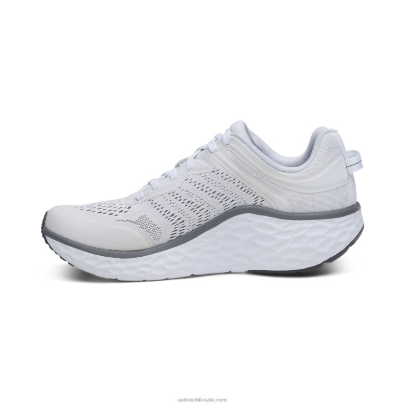 hombres blanco Aetrex tenis chase con soporte para el arco 2TB4B314