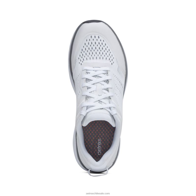 hombres blanco Aetrex tenis chase con soporte para el arco 2TB4B314