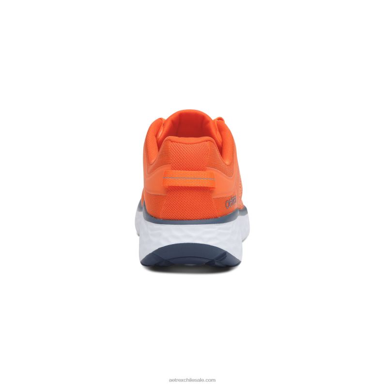 hombres naranja Aetrex tenis chase con soporte para el arco 2TB4B315