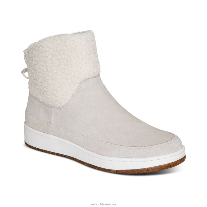mujer blanco invierno Aetrex bota winnie 2TB4B162