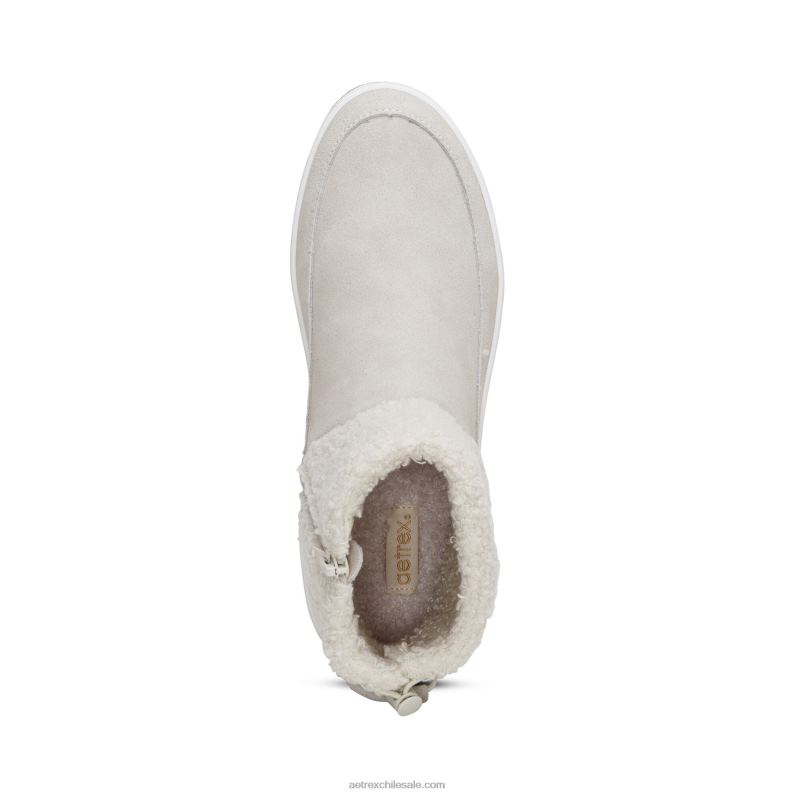 mujer blanco invierno Aetrex bota winnie 2TB4B162