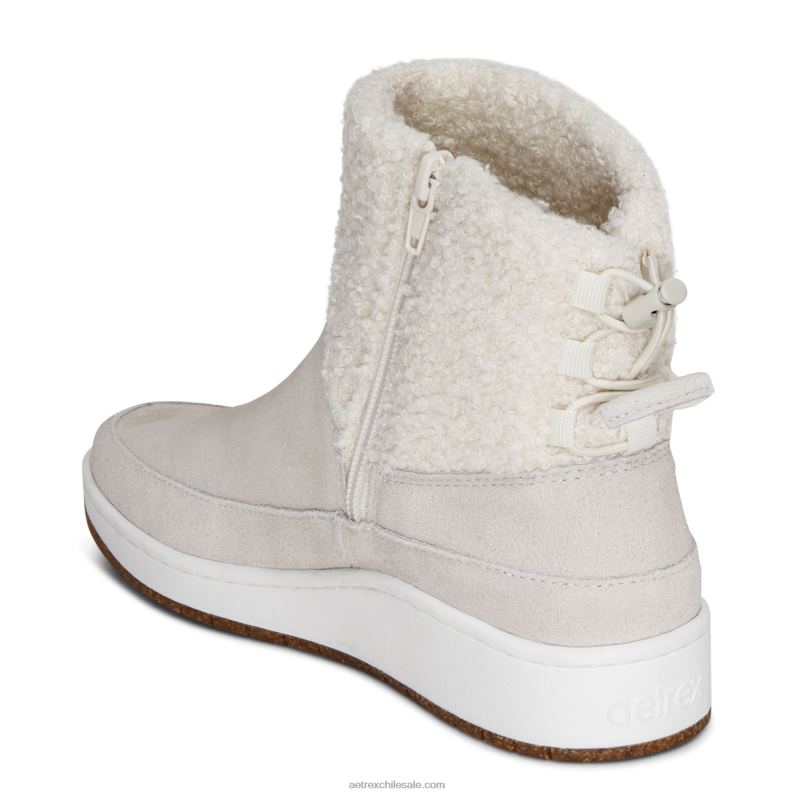 mujer blanco invierno Aetrex bota winnie 2TB4B162