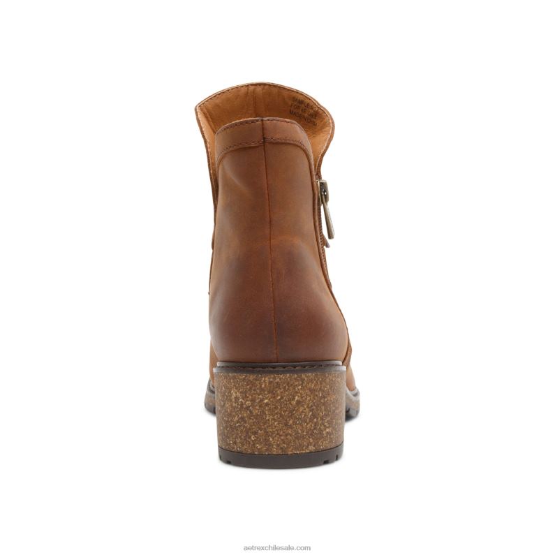 mujer cafe de caramelo Aetrex bota con soporte para el arco joleen 2TB4B72
