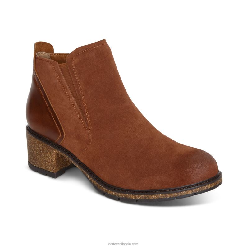 mujer cafe de caramelo Aetrex bota frankie 2TB4B77