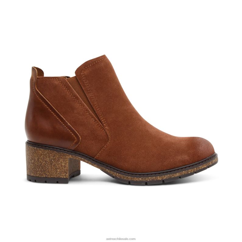 mujer cafe de caramelo Aetrex bota frankie 2TB4B77