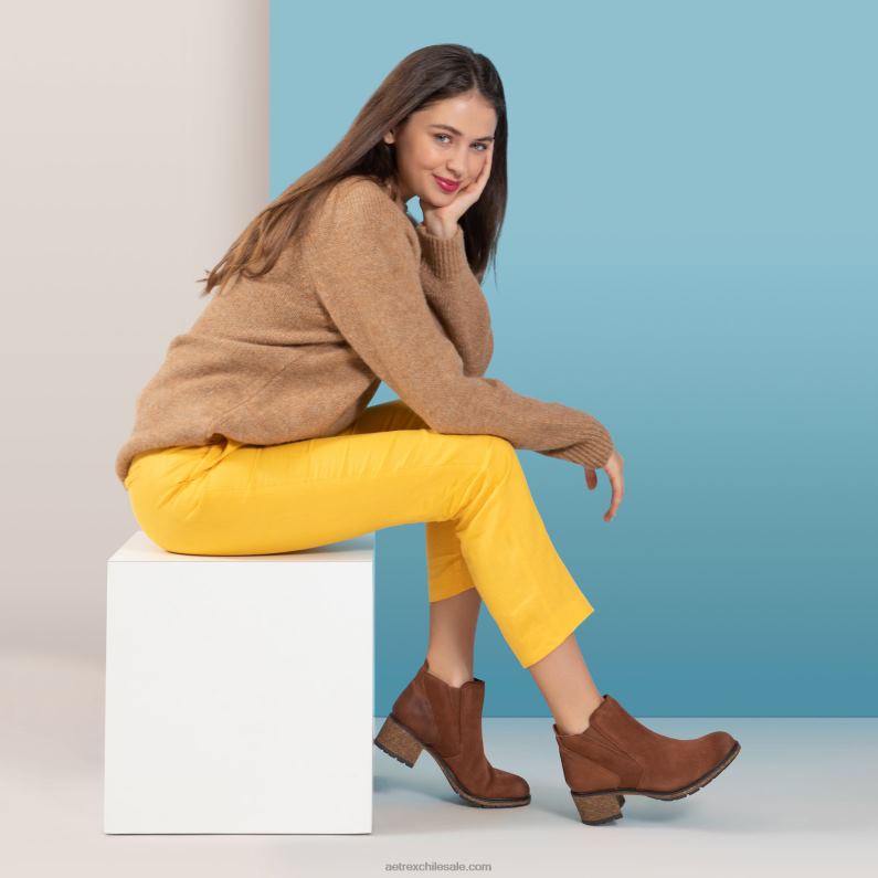 mujer cafe de caramelo Aetrex bota frankie 2TB4B77