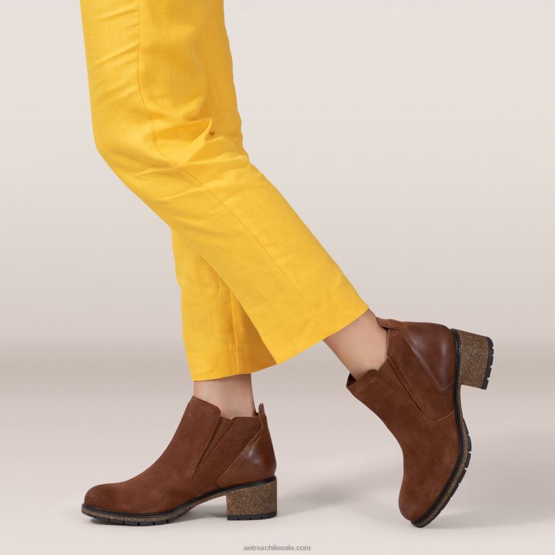 mujer cafe de caramelo Aetrex bota frankie 2TB4B77