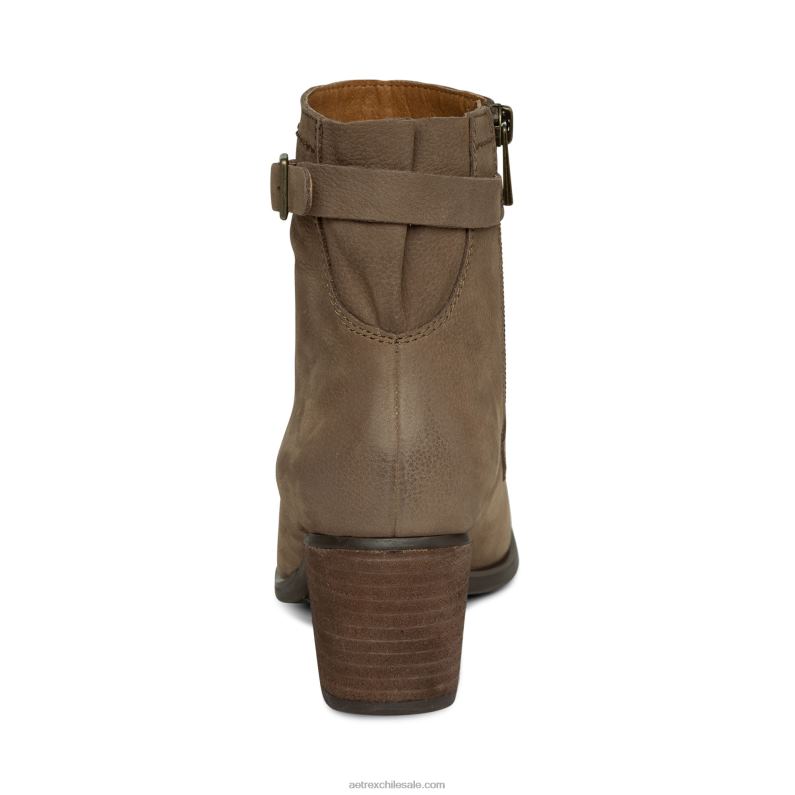mujer gris pardo Aetrex Bota resistente a la intemperie con soporte de arco rubi 2TB4B160