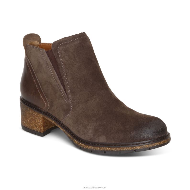mujer marrón Aetrex bota frankie 2TB4B174