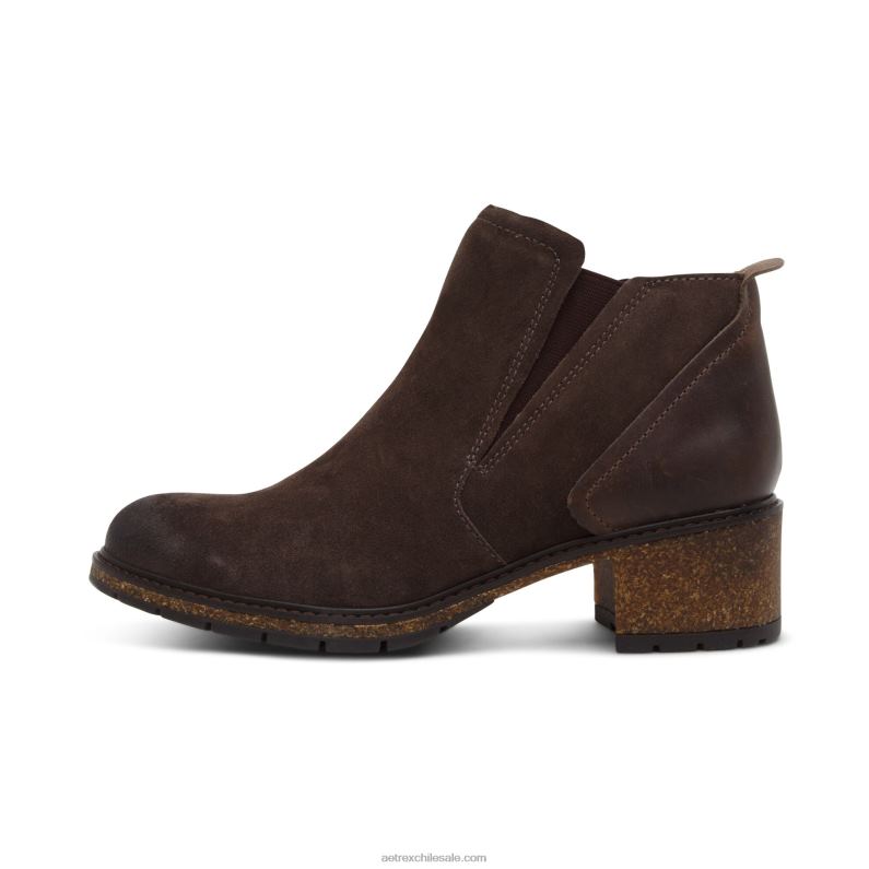 mujer marrón Aetrex bota frankie 2TB4B174