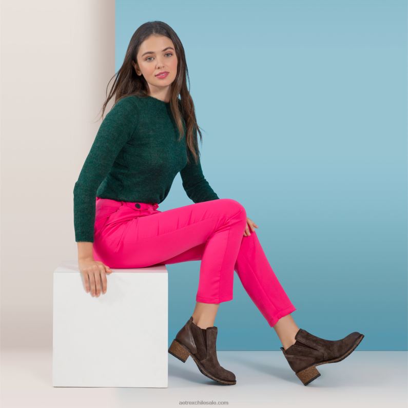 mujer marrón Aetrex bota frankie 2TB4B174