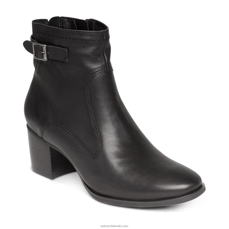 mujer negro Aetrex Bota resistente a la intemperie con soporte de arco rubi 2TB4B179