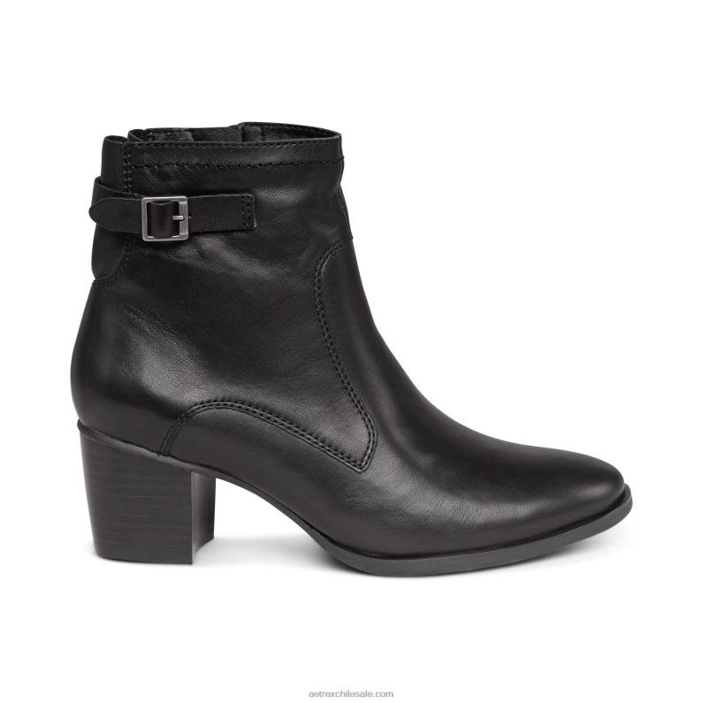 mujer negro Aetrex Bota resistente a la intemperie con soporte de arco rubi 2TB4B179