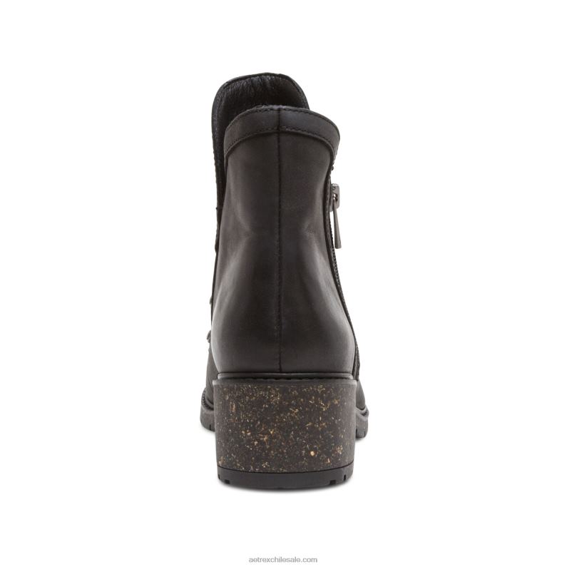 mujer negro Aetrex bota con soporte para el arco joleen 2TB4B114
