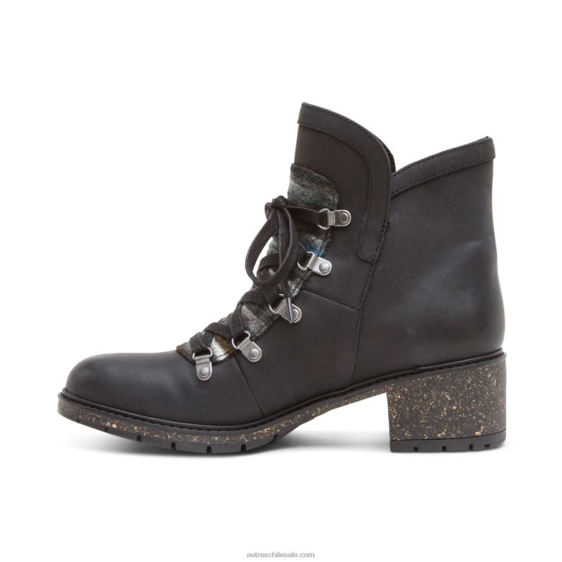 mujer negro Aetrex bota con soporte para el arco joleen 2TB4B114