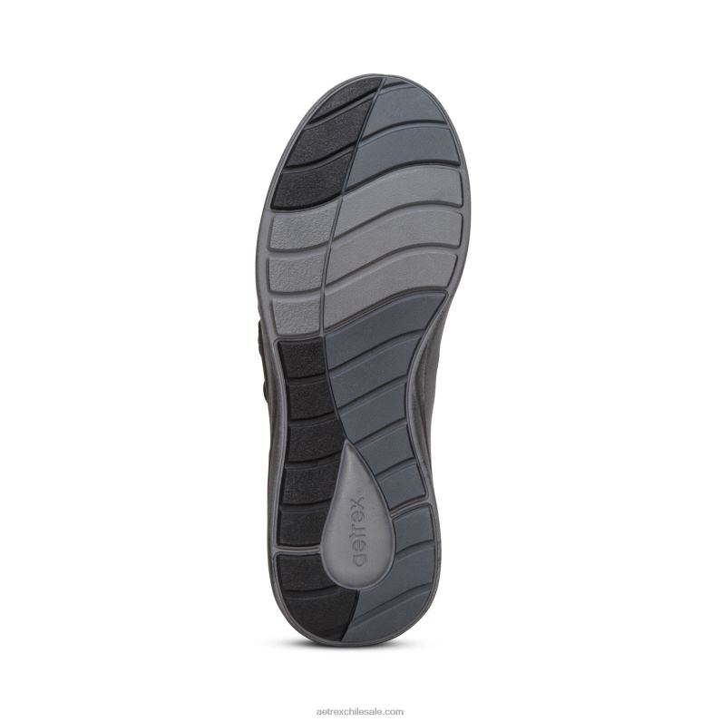 mujer negro Aetrex bota de soporte de arco addie 2TB4B111