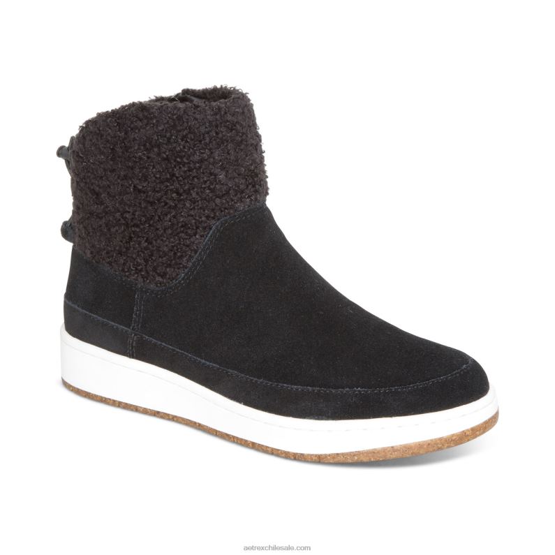 mujer negro Aetrex bota winnie 2TB4B176