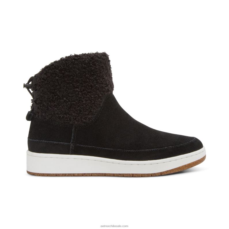 mujer negro Aetrex bota winnie 2TB4B176