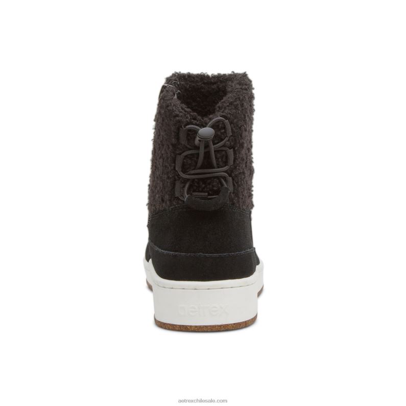 mujer negro Aetrex bota winnie 2TB4B176