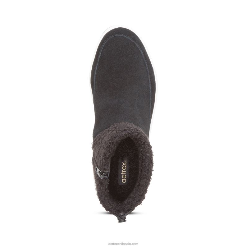 mujer negro Aetrex bota winnie 2TB4B176