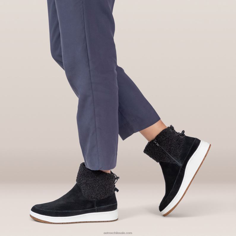 mujer negro Aetrex bota winnie 2TB4B176