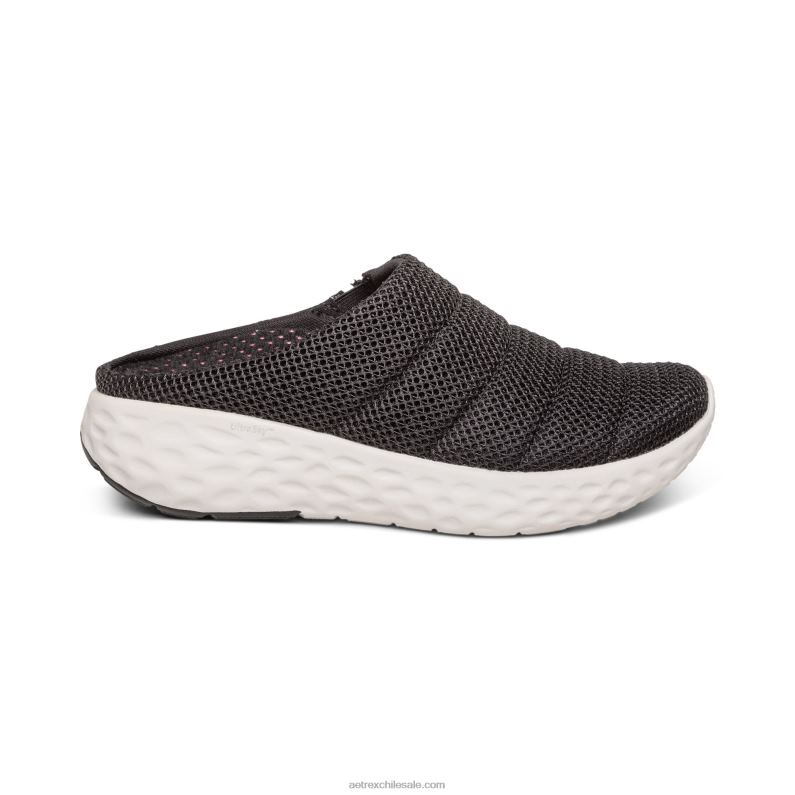 mujer negro Aetrex zapatillas sin cordones harley 2TB4B285