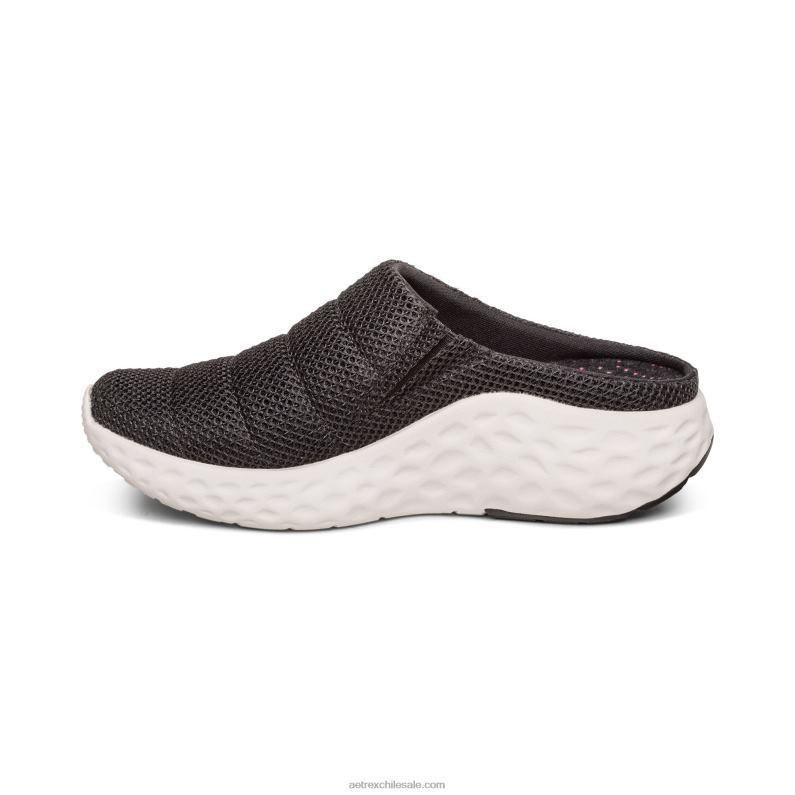 mujer negro Aetrex zapatillas sin cordones harley 2TB4B285