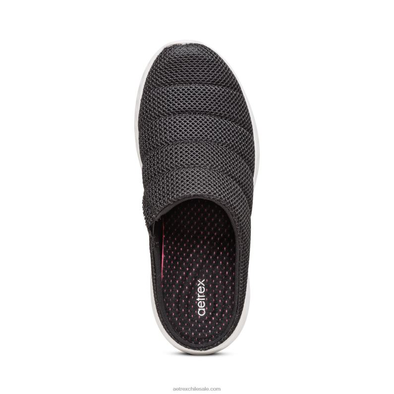 mujer negro Aetrex zapatillas sin cordones harley 2TB4B285