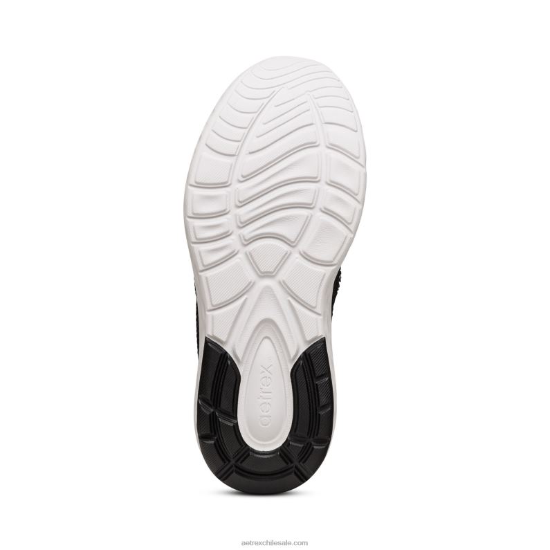 mujer negro Aetrex zapatillas sin cordones harley 2TB4B285