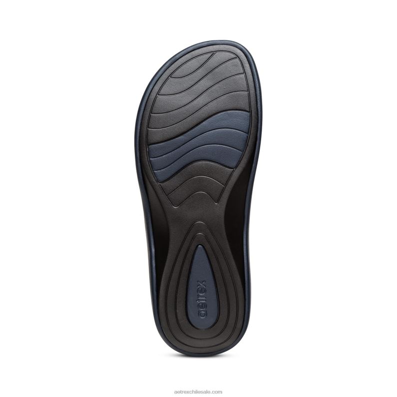 mujer Armada Aetrex Chanclas ortopédicas maui starfish 2TB4B271