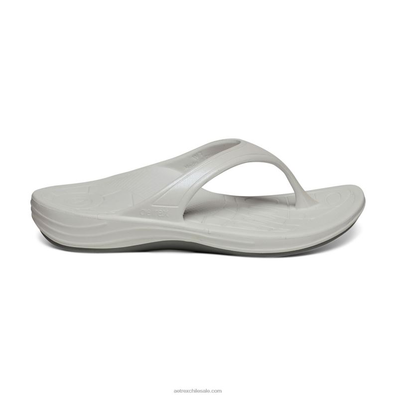 mujer blanco Aetrex flips ortopédicos fiyi 2TB4B36