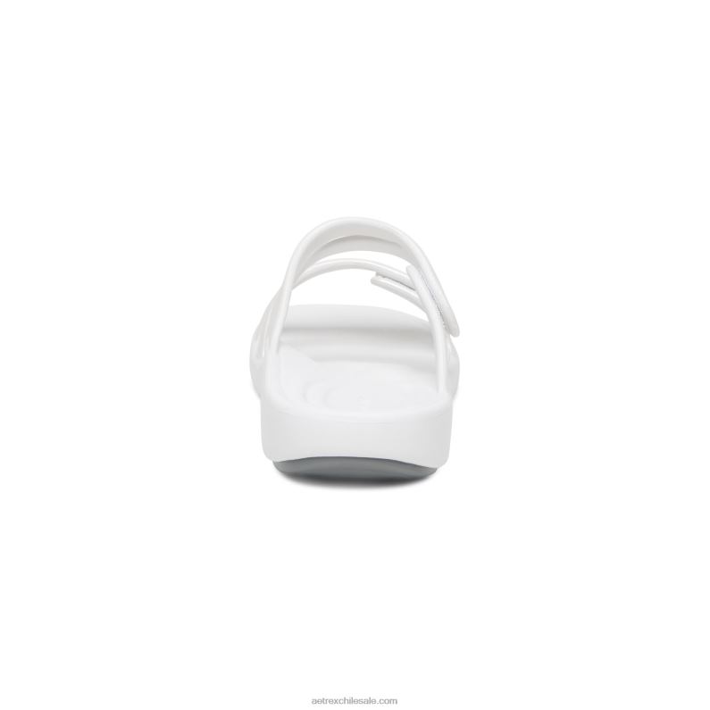 mujer blanco Aetrex tobogán deportivo janey 2TB4B80
