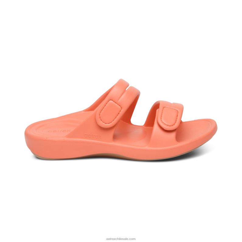 mujer coral Aetrex tobogán deportivo janey 2TB4B48