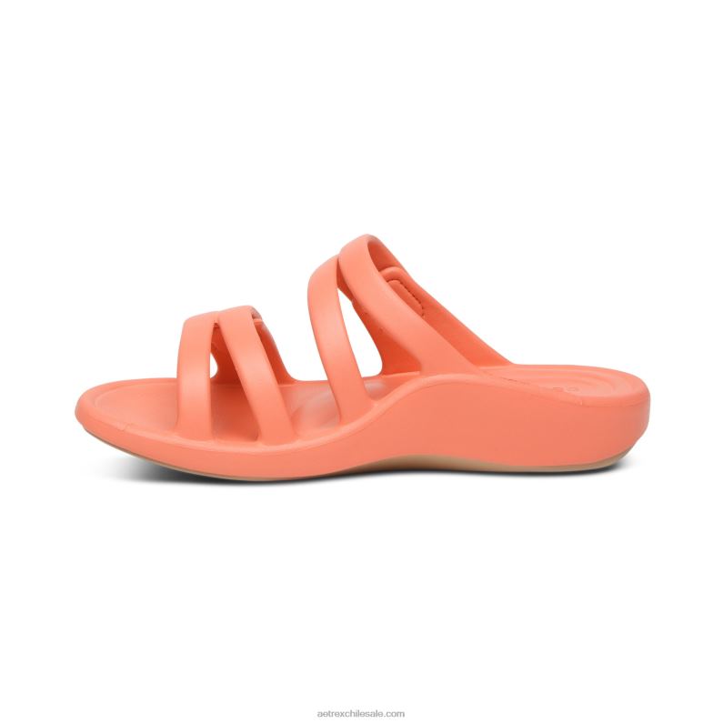 mujer coral Aetrex tobogán deportivo janey 2TB4B48