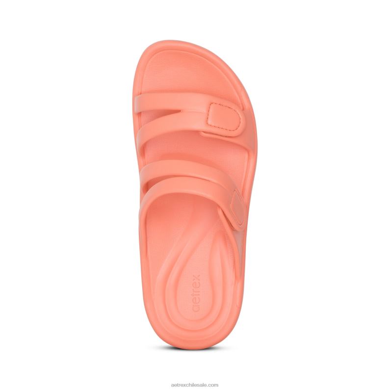 mujer coral Aetrex tobogán deportivo janey 2TB4B48