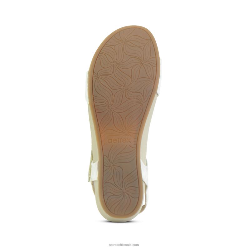 mujer beige Aetrex cuñas de soporte de arco randi 2TB4B303