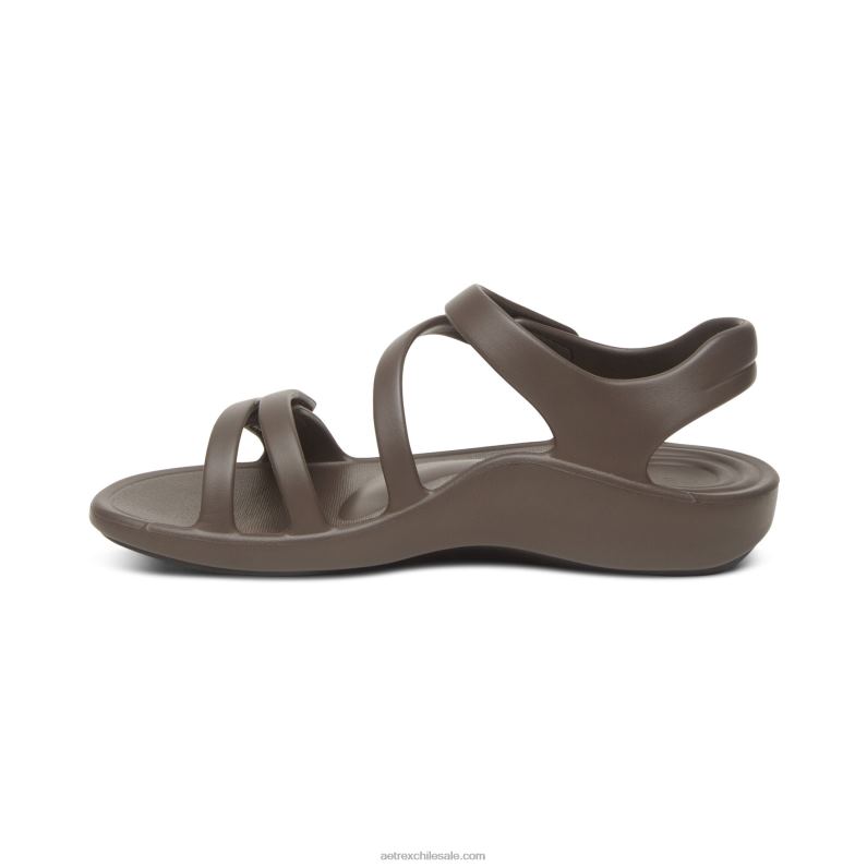 mujer Java Aetrex sandalia deportiva jillian 2TB4B88