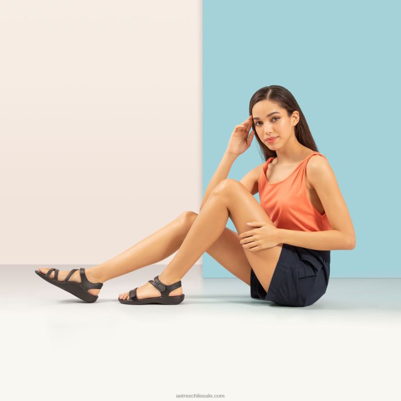 mujer Java Aetrex sandalia deportiva jillian 2TB4B88
