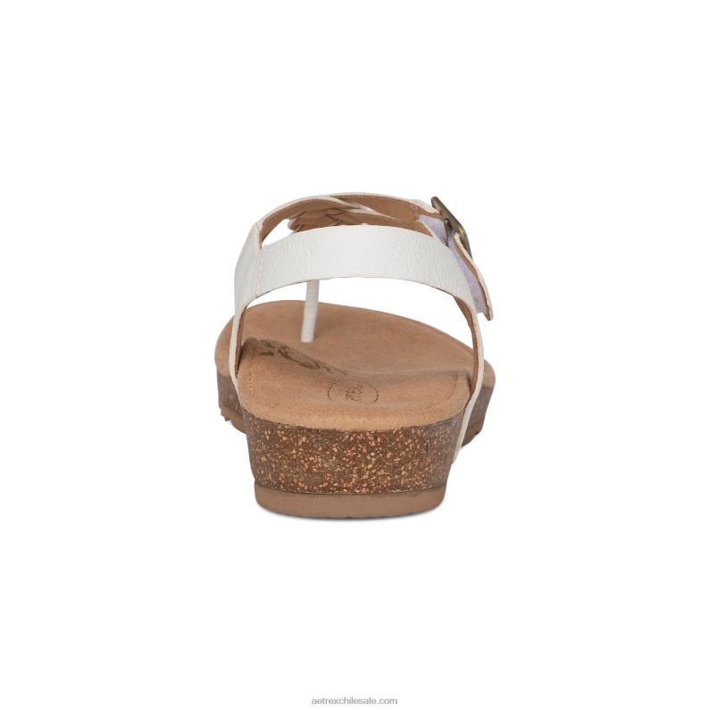 mujer blanco Aetrex tanga ajustable harper 2TB4B260