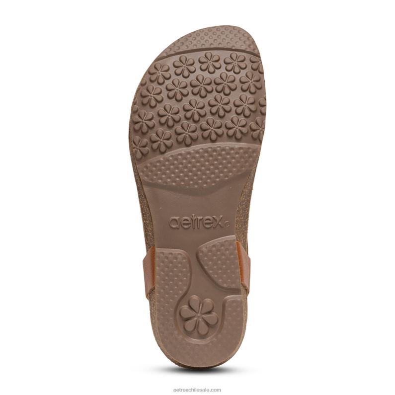 mujer coñac Aetrex tanga ajustable harper 2TB4B40