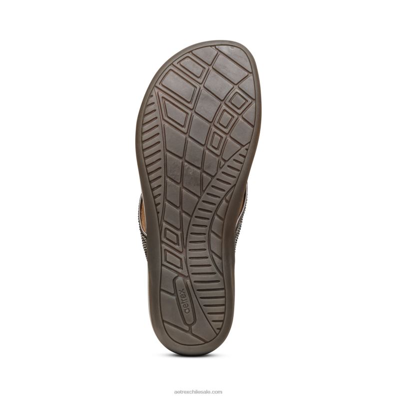 mujer estaño Aetrex tanga brillante eve 2TB4B262