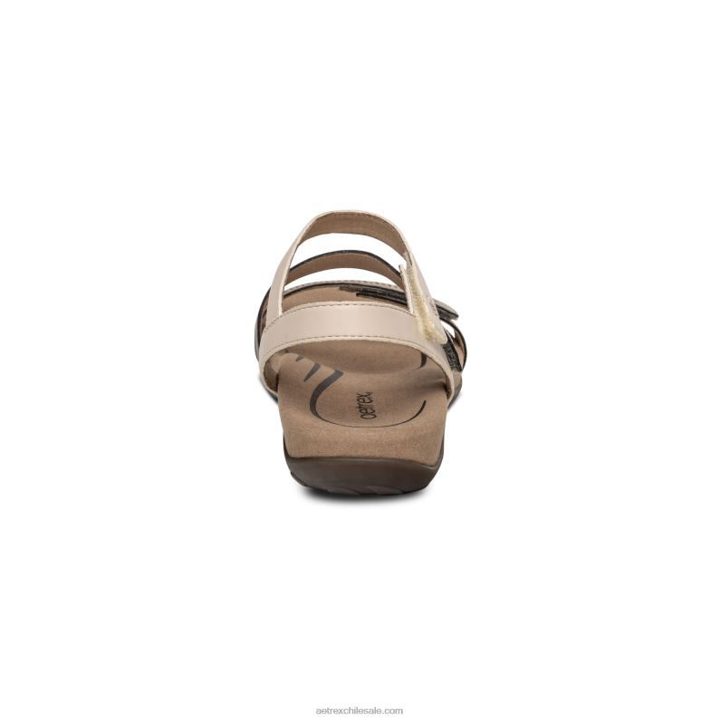 mujer piedra multi Aetrex sandalias Gabby con tiras ajustables 2TB4B309