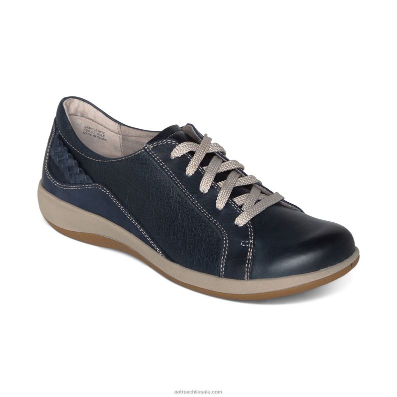 mujer Armada Aetrex dana con cordones oxford 2TB4B5