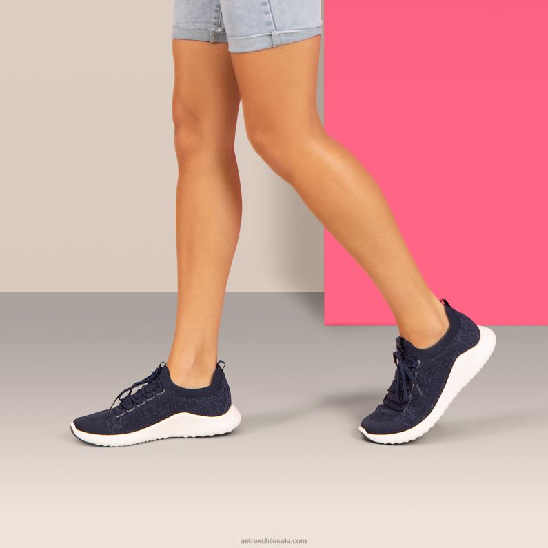 mujer Armada Aetrex tenis carly con soporte para el arco 2TB4B56