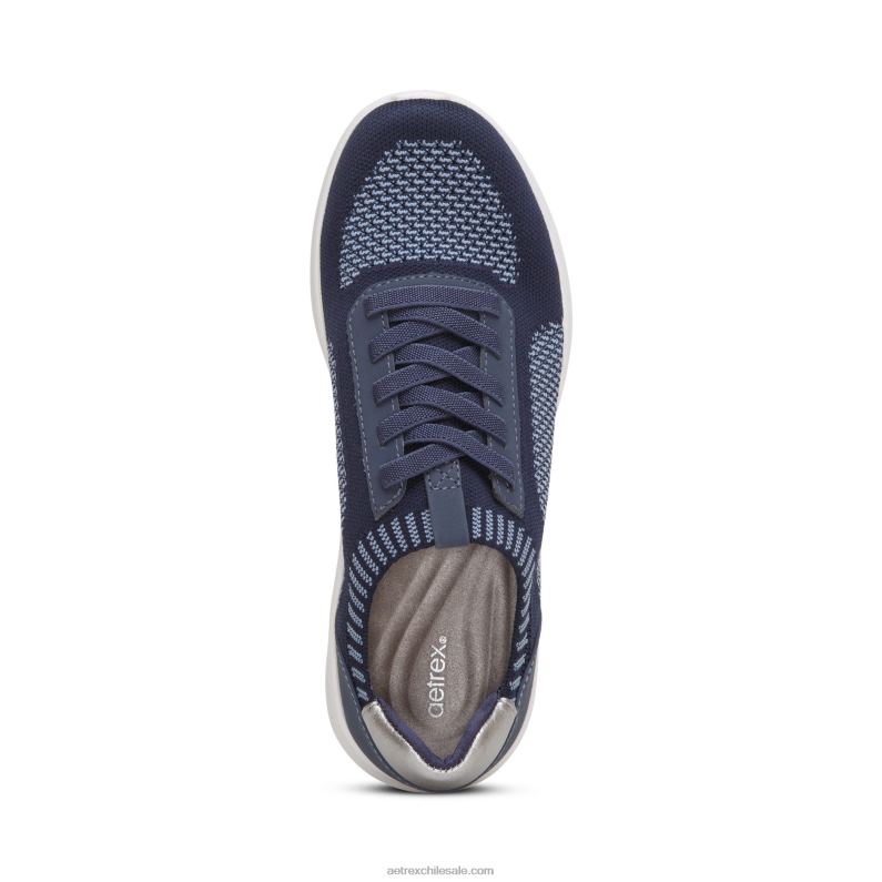 mujer Armada Aetrex zapatillas con soporte de arco teagan 2TB4B161
