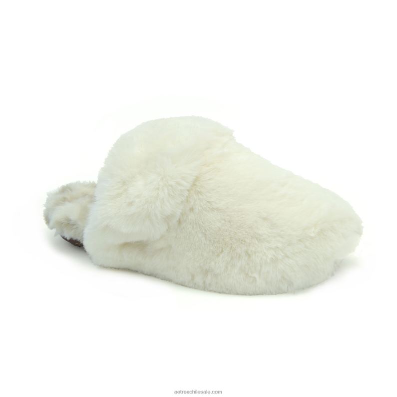 mujer Marfil Aetrex pantuflas con soporte para el arco brumoso 2TB4B255