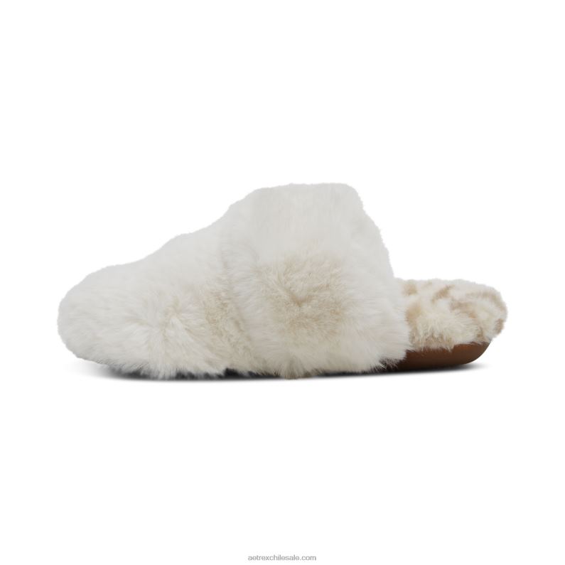 mujer Marfil Aetrex pantuflas con soporte para el arco brumoso 2TB4B255
