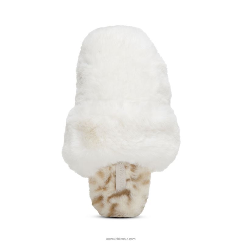 mujer Marfil Aetrex pantuflas con soporte para el arco brumoso 2TB4B255